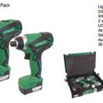 Cordless Twin Pack Drill Lithium Ion Hitachi