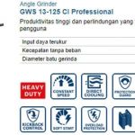 Bosch Angle Grinder GWS 13-125 CI Professional
