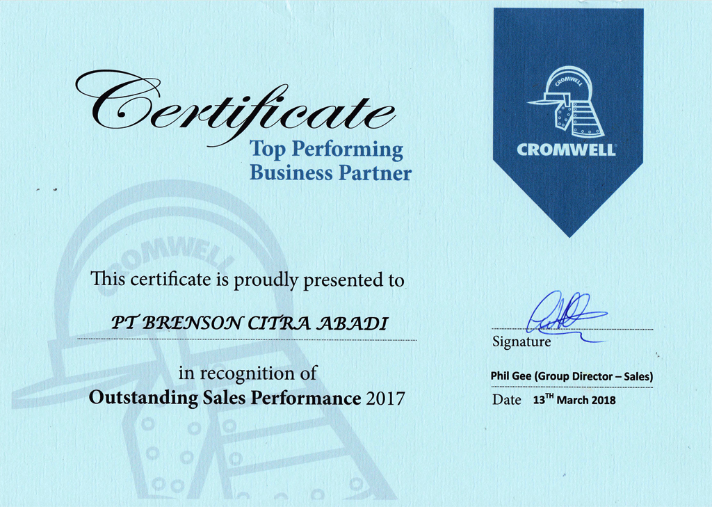 Top Performing Business Partner BCA