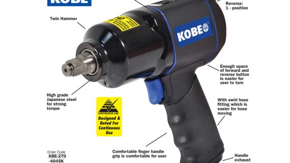 Cromwell KBE-270-4045K (HEAVY DUTY IMPACT WRENCH)