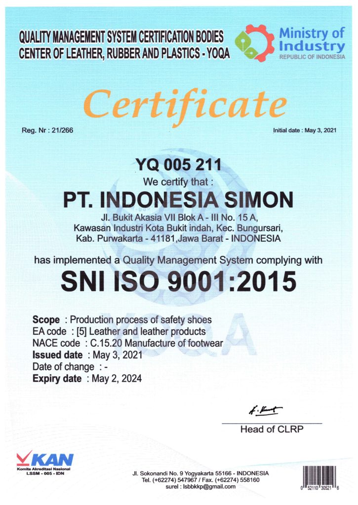 SIMON Safety Shoes