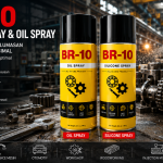 BR-10 Silicone Spray & Oil Spray